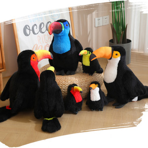 Offerta Speciale - Peluche - Compagno di Consolazione - Giocattolo in Peluche Ultra Morbido 20 cm 4 Colori Assortiti <span class=keywords><strong>Tucano</strong></span> Realistico - Product Image 2