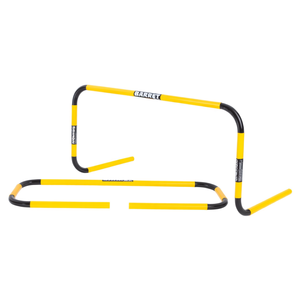 Obstacle de saut Barret Tipping Hurdle 60 cm PVC jaune ou rouge, équipement d'entraînement d'agilité - Product Image 2