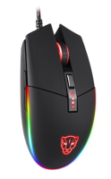 Souris de jeu originale CE/ROHS V50, 7 couleurs, RGB, lumière Led, pour Pc portable, universelle, Usb, filaire