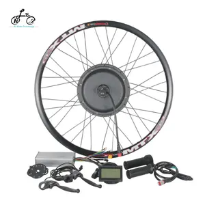 Ruijie prezzo a buon mercato 1500w spagna kit bici elettrica anteriore 700c kit di conversione bici elettrica 700 c