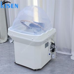 อ่างสระผมเคลื่อนที่ Kisen Good Design พร้อมระบบหมุนเวียนน้ำและโดมอบไอน้ำ - Product Image 2