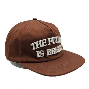 Custom 5 Panel a <b>Frame</b> High Quality Snapback Hat With Flat Embroidery - Product Image 3