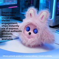 Robot de compagnie interactif de bureau KBao AI en mélange de coton - Poupée vocale intelligente pour enfants, jouet en peluche pour la croissance et l'accompagnement parent-enfant