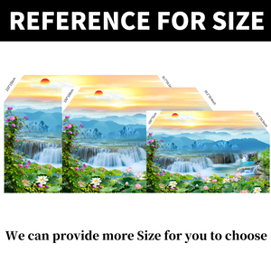 カスタムウォール壁画壁紙山滝自然風景写真壁画背景幕家の装飾用 - Product Image 4