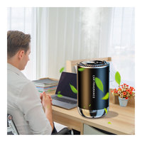 50ml De Luxe Portable Alliage Sans Eau Rechargeable Électrique Smart Parfum Diffuseur C-type Voiture Huile Essentielle Diffuseur Maison Air