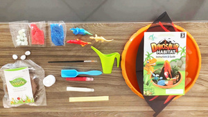 Dinosaur Habitat Volcano Stem Kids Science Kits Toys Grow Plants Toys Educational Montessori - Product Image 4