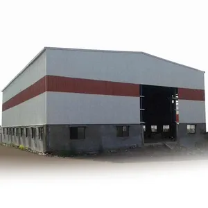 Cheap China Metal Frame Building Quick Build Custom Design Prefab Steel Structure Coal Storage Warehouse