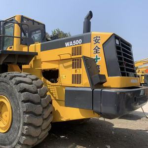 Excellent Chargeur sur Pneus d'Occasion Komatsu WA500 Fabriqué au Japon, Chargeurs WA380 500 600 900, Engins de Construction et de Charge pour l'Exploitation Minière - Product Image 1