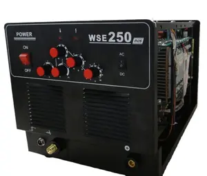 Inverter AC/DC TIG WSE 250 Single Phase Tig Welding Machine Metal Shell AC/DC Motor Negotiable Provided 50-60hz 590*345*485mm 25