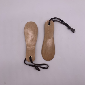 고품질 작은 나무 신발 경적 맞춤형 로고 포켓 신발 경적 - Product Image 5