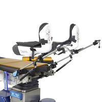 Étriers de lithotomie pour table d'opération chirurgicale, paire de supports de jambe compensés réglables par vérin pneumatique allemand