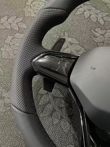 Volante de Cuero Clásico para VW <span class=keywords><strong>Touareg</strong></span>, Golf, Passat, Polo, Plug & Play, Venta al Por Mayor - Product Image 2