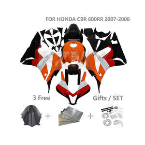 ชุดแฟริ่งพลาสติก ABS สำหรับฮอนด้า CBR600RR <span class=keywords><strong>2008</strong></span> 600RR CBR ชุดแฟริ่งรถจักรยานยนต์แบบกำหนดเอง H0607-116a - Product Image 1