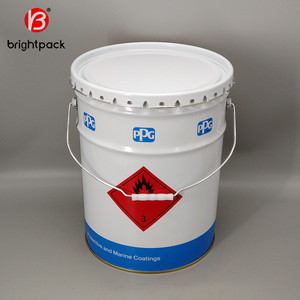Ventes directes d'usine 20L fer blanc métal personnalisable antirouille et étanche tambour en acier adapté à la peinture et à d'autres produits chimiques - Product Image 4
