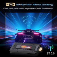 Clé TV intelligente OEM d'usine ATV TV Stick RK3528 4 cœurs 64 bits 2 Go/16 Go 4 Go/32 Go Wi-Fi 6 5G BT5.0 OTT avec système Android 13