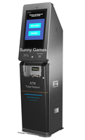 Kiosque ATM HET ATM 2150 à écran tactile vertical pour le retrait de billets, distributeur automatique de billets à prix d'usine