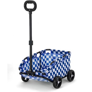 Carrito Plegable de 4 Ruedas <span class=keywords><strong>para</strong></span> Mascotas, Ligero y Transpirable, Carrito de Viaje <span class=keywords><strong>para</strong></span> <span class=keywords><strong>Perros</strong></span> y Gatos, Carrito Portátil <span class=keywords><strong>para</strong></span> Cachorros <span class=keywords><strong>para</strong></span> Exteriores - Product Image 5