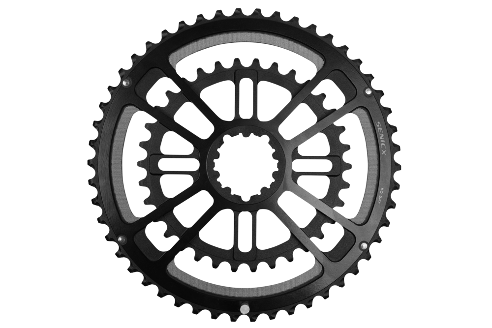 SENICX Road Bike Crankset FC-PR3-A1 50/34T & 52/36T - Durable