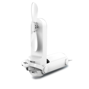 Verano portátil Mini ventilador de mano pequeño y encantador oso Usb plegable multipropósito al aire libre ventilador recargable ventilador de escritorio para al aire libre - Product Image 4