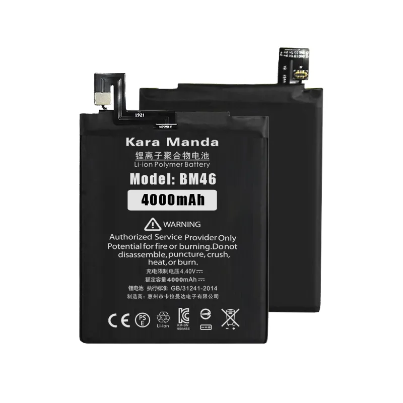 Battery for xiaomi Redmi Mi Max Note 2 3 3S 4 4A 4X 5 5A 5S 5X 6 6 7 7A 8 9 Go Pro Plus BN41 BN31 BM46 BN34 Original Batteries