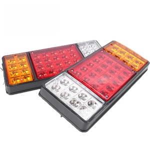 Luz LED Trasera para Camión, 24V/12V, 36 LED, 10W, 1100LM, Luz de Freno, Direccional y de Advertencia para Remolque, Camioneta, Camión, Blanca/Amarilla/Roja - Product Image 5