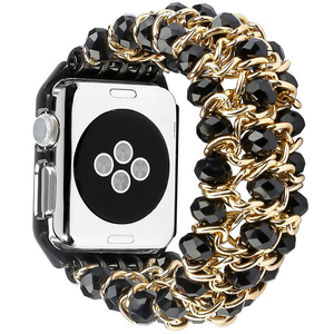 Perlas <span class=keywords><strong>de</strong></span> moda pulsera correa para <span class=keywords><strong>apple</strong></span> <span class=keywords><strong>watch</strong></span> bandas <span class=keywords><strong>44</strong></span> 42mm iwatch serie 5 4 3 2 a mano reloj <span class=keywords><strong>de</strong></span> pulsera las chicas <span class=keywords><strong>de</strong></span> 38mm - Product Image 3