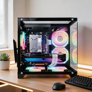 Computadora de Escritorio, 500g, 1tb SSD, Core, Win10, PC RTX 5080, Computadora de Escritorio para Diseño y Dibujo, PC Gamer - Product Image 1