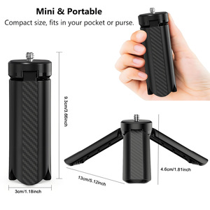 Mini trépied pour Osmo Pocket 3, stabilisateur portable ABS pour appareil photo reflex numérique <span class=keywords><strong>micro</strong></span>, avec PTZ 3D et capacité de charge de 2 à 5 kg - Product Image 3