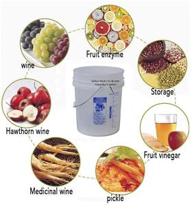 Cubo de fermentación redondo de 5,3 galones con tapa, fermentador de vino casero de calidad alimentaria para cerveza, hidromiel, sidra, bebida fermentada - Product Image 3
