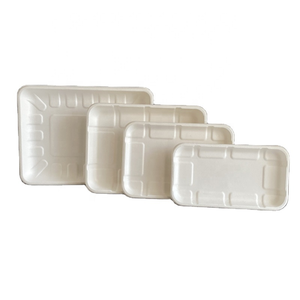Fournisseurs thaïlandais, fabricants de barquettes alimentaires jetables biodégradables en pulpe de papier de bagasse de canne <span class=keywords><strong>à</strong></span> sucre, fabriquées en Thaïlande - Product Image 4