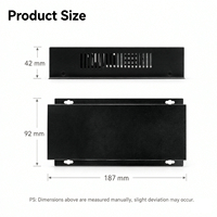 Injecteur PoE Gigabit 90W, module d'alimentation Ethernet standard PoE++ BT pour caméra de sécurité IP
