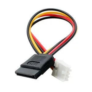 Câble d'alimentation Cantell 4 broches femelle vers SATA 18AWG 20CM