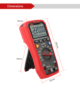 Multimètre numérique UNI-T UT61E True RMS AC/DC 750V/1000V 22000 points avec capacité haute tension - Product Image 4