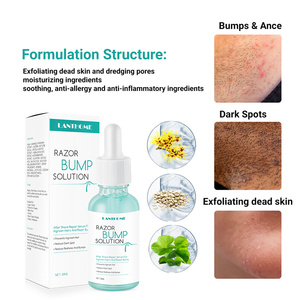 Sérum <span class=keywords><strong>anti</strong></span>-irritations et <span class=keywords><strong>anti</strong></span>-acné pour cheveux, marque privée, réduit les rougeurs et les taches brunes, exfolie les peaux mortes, solution contre les boutons de rasoir - Product Image 5