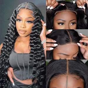 Meilleures Perruques Abordables Aliexpress en Cheveux Humains 100 % Naturels pour Afro-Américaines, Vente <span class=keywords><strong>à</strong></span> Prix le Plus Bas - Product Image 6