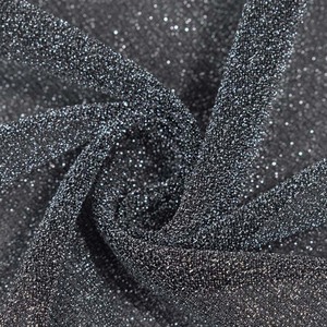Tela de Alta Calidad Brillante y Transpirable de <span class=keywords><strong>Jersey</strong></span> Liso con Hilos de Nailon, Spandex y Lurex, Tela Metálica Plateada para Trajes de Baño - Product Image 5