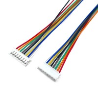 Mingyue pabrik pria 2.54 MM 2-pin 4Pin 12pin 11P 2 3 4 5 7 8 9 11 12 posisi Pin JST XH satu konektor kabel Harness