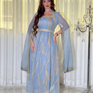 信念アバヤヴィンテージムスリムドレスドバイイスラム服女性インドネシアカフタンローブイブニングドレス - Product Image 5