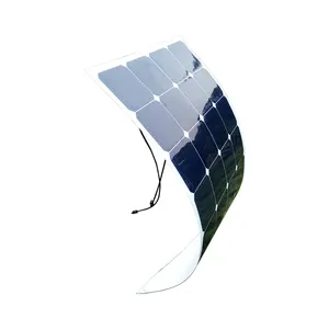 المبيعات الساخنة مع كفاءة عالية 6W 20w 50W 100w 120w 150w 250w 300w sunpower مرنة لوحة طاقة شمسية