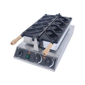 <span class=keywords><strong>Gaufrier</strong></span> électrique compact en forme de chaussures (4 empreintes) pour cuisines professionnelles, petits cafés, boutiques de cadeaux, restaurants et hôtels - Product Image 1