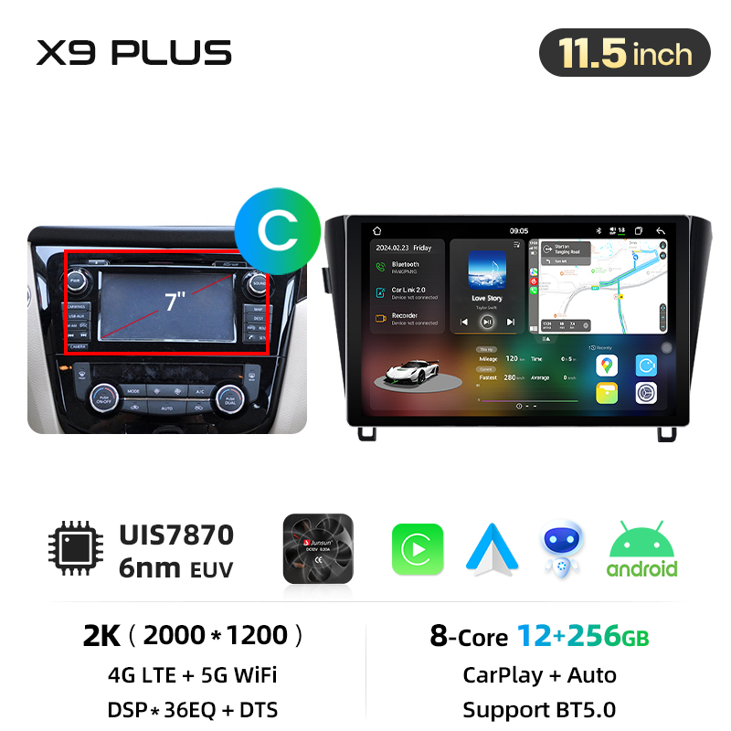 11,5" X9 Plus (12 Go + 256 Go) C