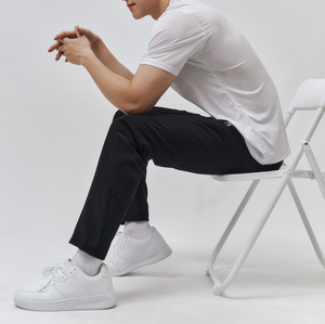 Pantalones deportivos ligeros de verano, pantalones de chándal elásticos y frescos con bolsillos con cremallera para hombres y mujeres - Product Image 6