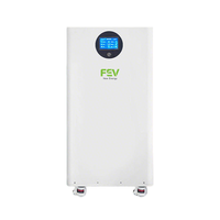 Batterie solaire domestique empilable 51,2 V 280 Ah 15 kWh avec port de communication, capacité 300 A, lithium fer phosphate AC