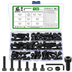 Hexagon Socket Head Screw Nut Gasket Set 1274Pcs 12.9 Alloy Steel With Hex Keys For General Repair And Assembly - Product Image 5