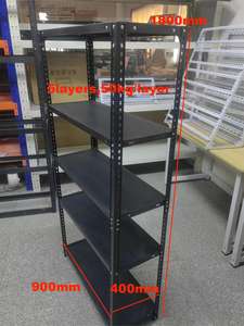 Estante de ángulo de acero de almacenamiento de Servicio Ligero Estantes de estantes de metal para estantes industriales - Product Image 2