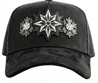 Gorras de Béisbol Barbas Originales 100% Nuevas, Bordadas, de 5 Paneles, con Visera Curva de Gamuza, Fabricante de Gorras Barbas Personalizadas