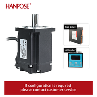 Moteur servo HANPOSE haute performance automatisé 80SS100+ASD2100 3.3N.m 5.4A 3000-6000rpm 80 AC 1000W
