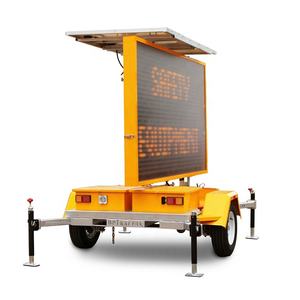 Señal de mensaje variable móvil Señal de remolque solar Remolque portátil Señales LED <span class=keywords><strong>radar</strong></span> Velocidad Led Tablero de mensajes de remolque Seguridad vial - Product Image 1