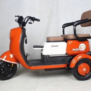 Tricycle électrique à longue portée de type ouvert fabriqué en Chine, 1000W 48V, avec trois sièges pour passagers - Product Image 6