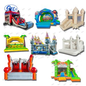 Tobogán Inflable Comercial Combinado con Trampolín Superman, <span class=keywords><strong>Castillo</strong></span> Inflable para Perros Apto para Niños con Soplador, PVC de 0.5mm - Product Image 4